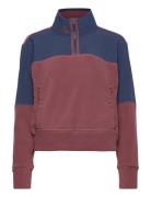 W Flc Qtr Z J Sport Sweatshirts & Hoodies Fleeces & Midlayers Multi/patterned Adidas Golf