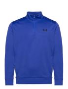 Ua Armour Fleece 1/4 Zip Sport Sweatshirts & Hoodies Fleeces & Midlayers Blue Under Armour