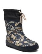 Thermo Rubber Boot Print Shoes Rubberboots High Rubberboots Multi/patterned Wheat