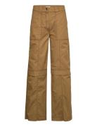 2Nd Edition Shinade Tt - Cotton Canvas Bottoms Trousers Cargo Pants Brown 2NDDAY