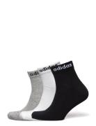 T Lin Ankle 3P Sport Socks Regular Socks Multi/patterned Adidas Performance
