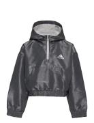 G D Wv Hd Hlfzp Sport Sweatshirts & Hoodies Hoodies Grey Adidas Sportswear