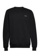 Essential Logo Crewneck 2 Designers Sweatshirts & Hoodies Sweatshirts Black BLS Hafnia