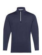 Youv 1/4 Zip Sport Sweatshirts & Hoodies Fleeces & Midlayers Navy PUMA Golf