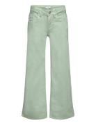 Nkfrose Wide Twi Pant 1115-Tp Noos Bottoms Jeans Wide Jeans Green Name It