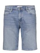 Slhalex 32307 L.blue Wash Shorts W Bottoms Shorts Denim Blue Selected Homme