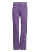 Pkdora Denim Pants Bc Bottoms Jeans Regular Jeans Purple Little Pieces