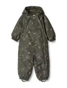 Snowsuit Adi Tech Outerwear Coveralls Snow-ski Coveralls & Sets Khaki Green Wheat