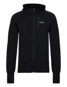 Borg Running Mid Layer Hood Tops Sweatshirts & Hoodies Fleeces & Midlayers Black Björn Borg