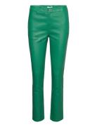 2Nd Leya - Stretch Leather Bottoms Trousers Leather Leggings-Bukser Green 2NDDAY