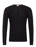 Light Rib Sweater Designers Sweatshirts & Hoodies Sweatshirts Black Filippa K