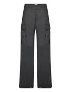 Flannel Cargo Trousers Bottoms Trousers Cargo Pants Grey Filippa K