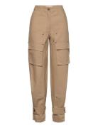 Canvas Cargo Pants Bottoms Trousers Cargo Pants Brown REMAIN Birger Christensen