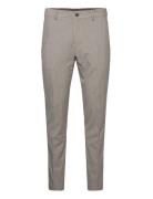 Slhslim-Liam Mini Houndstooth Trs Flex B Bottoms Trousers Formal Beige Selected Homme