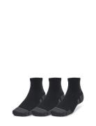 Ua Performance Tech 3Pk Qtr Sport Socks Regular Socks Black Under Armour