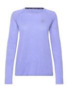 Odlo Essential Seamless T-Shirt Crew Neck L/S Sport T-shirts & Tops Long-sleeved Purple Odlo