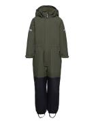 Overall Fix Functional Outerwear Coveralls Snow-ski Coveralls & Sets Khaki Green Lindex