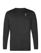 Men’s Performance Long Sleeve Sport T-Langærmet Skjorte Black RS Sports