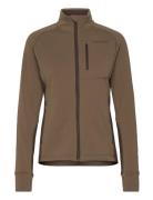Tay Technostretch Jacket Sport Sweatshirts & Hoodies Fleeces & Midlayers Brown Chevalier