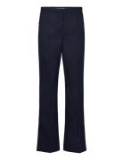 Milo - Sophisticated Twill Bottoms Trousers Slim Fit Trousers Navy Day Birger Et Mikkelsen