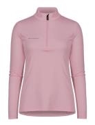 Uv Mesh Longsleeve Sport Sweatshirts & Hoodies Sweatshirts Pink Röhnisch