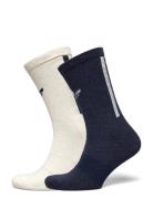 Prem Crew 2Pp Sport Socks Regular Socks Multi/patterned Adidas Originals