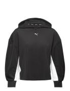 Puma Fit Double Knit Hoodie Sport Sweatshirts & Hoodies Hoodies Black PUMA