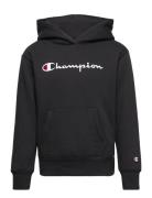 Hooded Sweatshirt Sport Sweatshirts & Hoodies Hoodies Black Champion