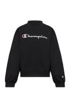 Crewneck Sweatshirt Sport Sweatshirts & Hoodies Sweatshirts Black Champion