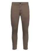 Pisa K3280 Dale Pants Bottoms Trousers Casual Brown Gabba