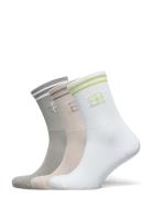 Moonchild 3-Pack Socks Sport Socks Regular Socks Multi/patterned Moonchild Yoga Wear