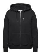 Essential Borg Lined Ziphood Tops Sweatshirts & Hoodies Hoodies Black Superdry