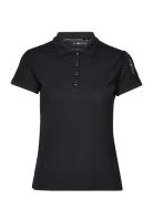 W Spray Technical Polo Sport T-shirts & Tops Polos Black Sail Racing