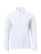 Lds Colinas Longsleeve Sport Sweatshirts & Hoodies Fleeces & Midlayers White Abacus