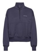 Marble Canyon French Terry Quarter Zip Sport Sweatshirts & Hoodies Sweatshirts Blue Columbia Sportswear