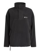 Polar Fleece Uni Campfire Sport Sweatshirts & Hoodies Fleeces & Midlayers Black Rethinkit