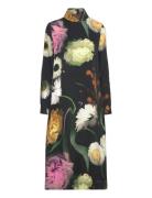 Sgmille, 2017 Dry Viscose Designers Knee-length & Midi Black STINE GOYA