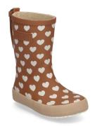Bisgaard Fashion Shoes Rubberboots High Rubberboots Brown Bisgaard