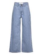 Trousers Bottoms Jeans Wide Jeans Blue Sofie Schnoor Young