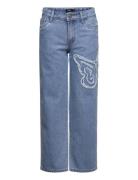 Nlfappizza Nw Straight Pant Bottoms Jeans Regular Jeans Blue LMTD