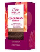 Wella Professionals Color Touch Pure Naturals Dark Blonde 6/0 130 Ml Beauty Women Hair Care Color Treatments Beige Wella Professionals