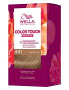 Wella Professionals Color Touch Rich Natural Pearl Blonde 8/81 130 Ml Beauty Women Hair Care Color Treatments Nude Wella Professionals