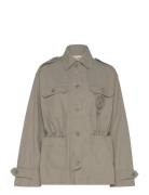 Kemi Canvas Outerwear Jackets Light-summer Jacket Green Zadig & Voltaire