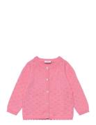 Cillja - Cardigan Tops Knitwear Cardigans Pink Hust & Claire