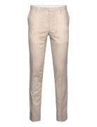 Bs Pollino Classic Fit Suit Pants Bottoms Trousers Formal Beige Bruun & Stengade