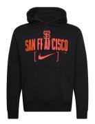 San Francisco Giants Men's Nike Mlb Club Slack Fleece Hood Sport Sweatshirts & Hoodies Hoodies Black NIKE Fan Gear