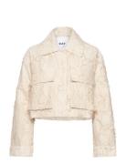 Berman - Artistic Structure Outerwear Jackets Light-summer Jacket Cream Day Birger Et Mikkelsen