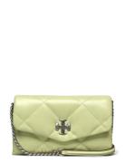 Kira Diamond Quilt Chain Wallet Designers Small Shoulder Bags-crossbody Bags Green Tory Burch