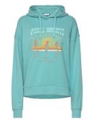 O'neill Beach Vintage Hoodie Tops Sweatshirts & Hoodies Hoodies Blue O'neill