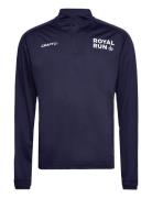 Evolve 2.0 Half Zip M Sport Sweatshirts & Hoodies Fleeces & Midlayers Navy Craft